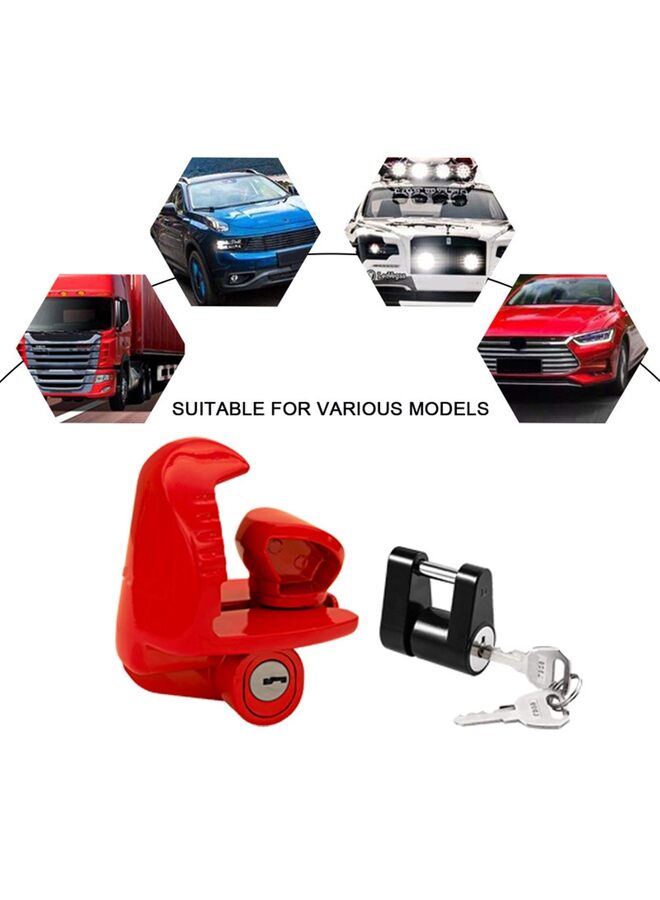 LAMAY Universal Size Fits Couplers - Trailer Locks Locks Ball Hitch Trailer Hitch Lock (Size : 1PCS) - Image 4